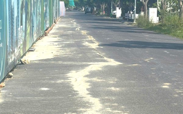 Thi công nhà ở xã hội gây nứt đường dân sinh, Khánh Hòa yêu cầu chủ đầu tư khắc phục
