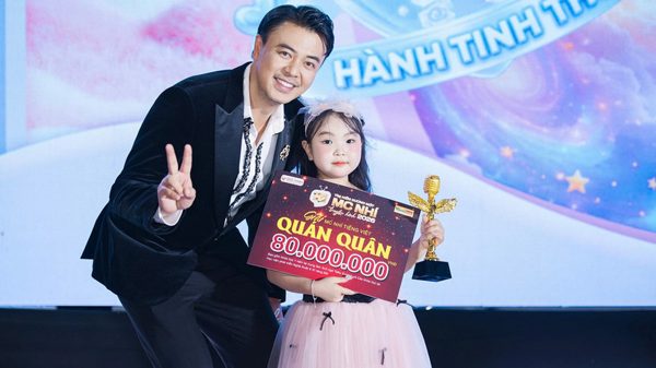 Thiên An, Quán quân 5 tuổi của cuộc thi Tìm kiếm Gương mặt MC Nhí Truyền hình mùa 2