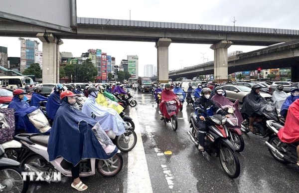 Thời tiết ngày và đêm 16/9: Miền Bắc mưa lớn diện rộng, Hà Nội có nơi mưa rất to