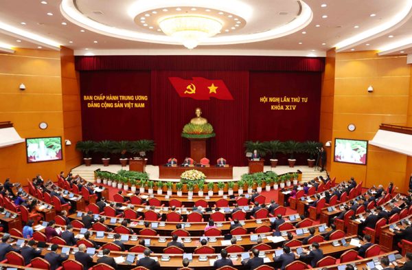 Thông báo Hội nghị lần thứ tư Ban Chấp hành Trung ương Đảng khóa XIV