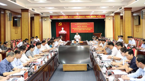 Thông báo kết quả kiểm tra, giám sát đợt 3 đối với Ban Thường vụ Tỉnh ủy Tuyên Quang