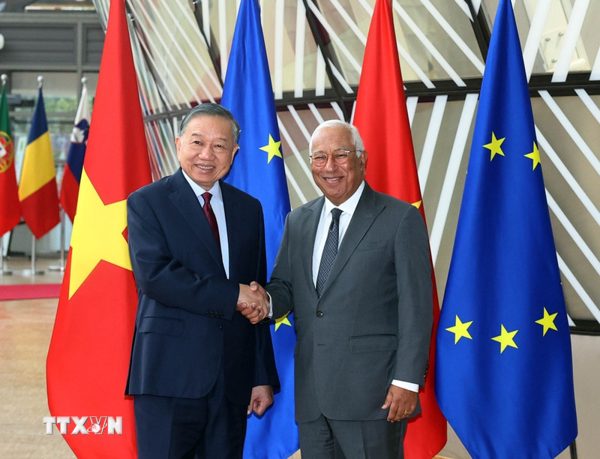 Thông cáo báo chí chung về chuyến thăm chính thức Liên minh châu Âu của Tổng Bí thư, Chủ tịch nước Tô Lâm