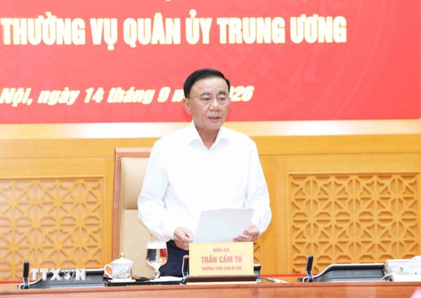 Thông qua dự thảo báo cáo kết quả giám sát đối với Ban Thường vụ Quân ủy Trung ương