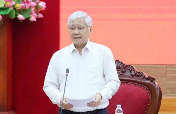 Thông qua dự thảo báo cáo kiểm tra, giám sát với Ban Thường vụ Đảng ủy MTTQ, các đoàn thể Trung ương