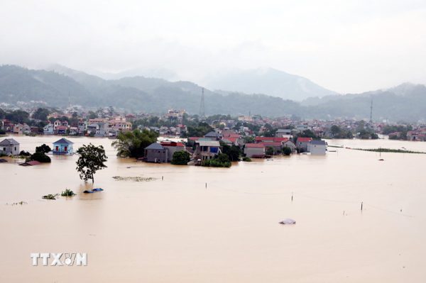 Thông tin cập nhật về mưa lũ tại các địa phương chịu ảnh hưởng bão số 4