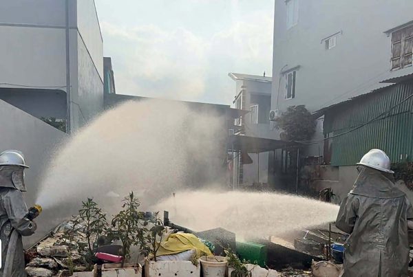 Thông tin mới nhất về sức khoẻ các nạn nhân vụ 40 người ngộ độc khí Clo ở Hà Nội
