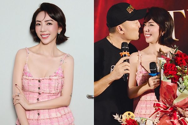 Thu Trang bật khóc, được chồng Tiến Luật bất ngờ trao nụ hôn lãng mạn