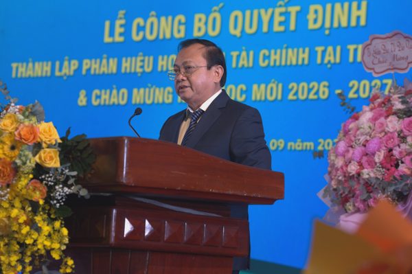 Thứ trưởng Bộ Tài chính: Mục tiêu của giáo dục là tạo ra những giá trị mới
