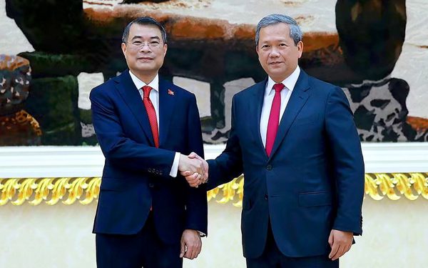 Thủ tướng Hun Manet chủ trì lễ đón Thủ tướng Lê Minh Hưng
