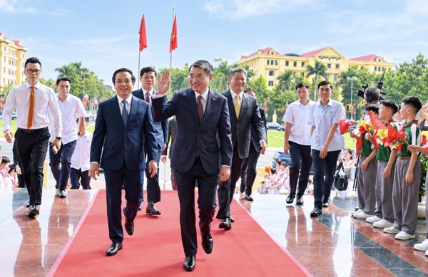 Thủ tướng Lê Minh Hưng dự hội nghị công bố Quy hoạch tỉnh Hưng Yên