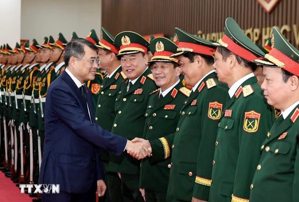 Thủ tướng Lê Minh Hưng dự khai giảng năm học mới tại Học viện Quốc phòng