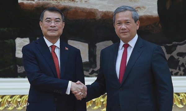 Thủ tướng Lê Minh Hưng hội đàm với Thủ tướng Campuchia Hun Manet