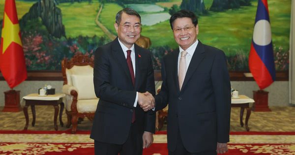 Thủ tướng Lê Minh Hưng hội kiến Tổng Bí thư, Chủ tịch nước Lào