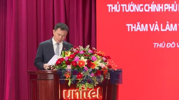 Thủ tướng Lê Minh Hưng thăm, làm việc với Công ty Unitel