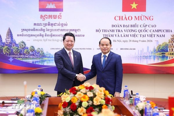 Thúc đẩy hợp tác ngành Thanh tra Việt Nam-Campuchia