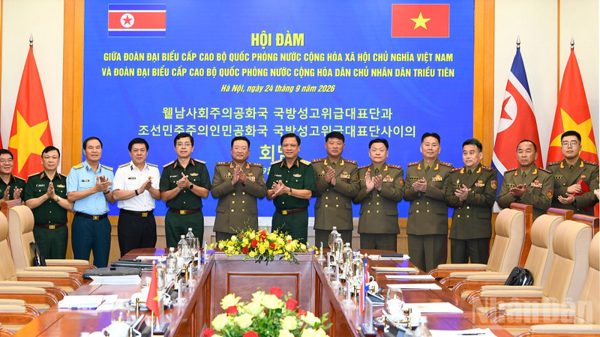 Thúc đẩy hợp tác quốc phòng Việt Nam-Triều Tiên ngày càng hiệu quả, thực chất