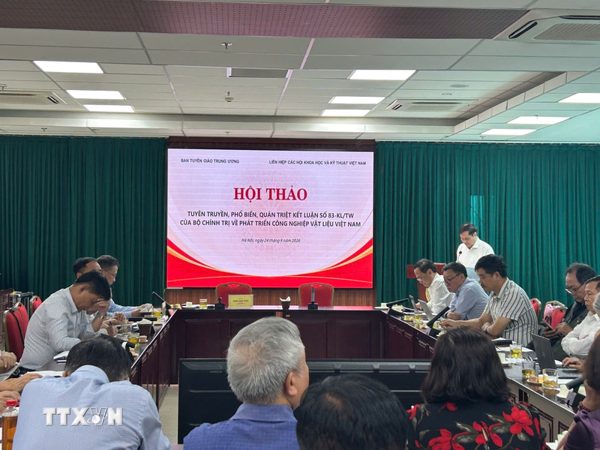 Thúc đẩy phát triển nhanh, bền vững ngành công nghiệp vật liệu