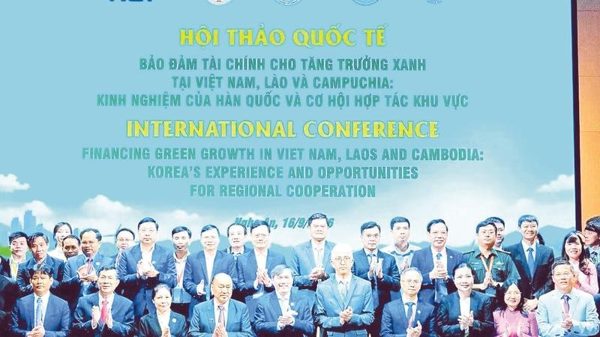 Thúc đẩy tài chính xanh, tăng trưởng bền vững và hợp tác khu vực
