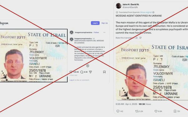 Thực hư 'hộ chiếu Israel' của vợ chồng Tổng thống Zelensky