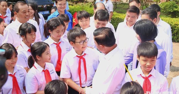 Thường trực Ban Bí thư thăm, tặng quà thiếu nhi Làng trẻ em SOS Hà Nội