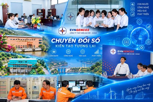 Thủy điện An Khê-Ka Nak: Quản trị hiện đại từ nền tảng số
