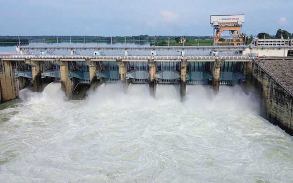 Thủy điện Trị An xả tràn từ 23-9, nước xuống hạ du cao nhất 1.076m³/s