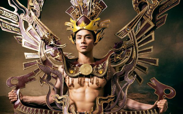 Thuyền Âu Lạc, chim hạc theo Nguyễn Vũ Linh ra sân khấu Mister International 2026