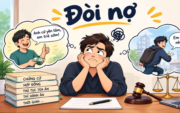 Tiền của mình cho mượn mà sao đòi nợ khó đến vậy?