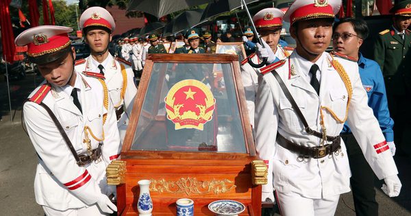 Tiễn đưa các anh về nơi an nghỉ
