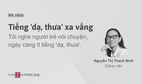 Tiếng 'dạ, thưa' xa vắng