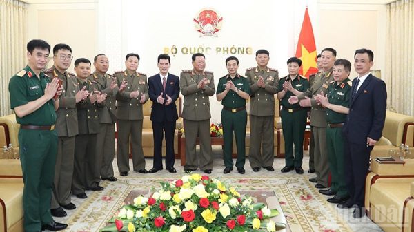 Tiếp tục phối hợp, triển khai các nội dung hợp tác giữa hai Bộ Quốc phòng Việt Nam và Triều Tiên