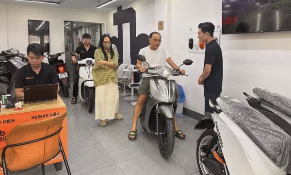 Tiêu thụ xe máy điện tại Việt Nam tiếp tục tăng
