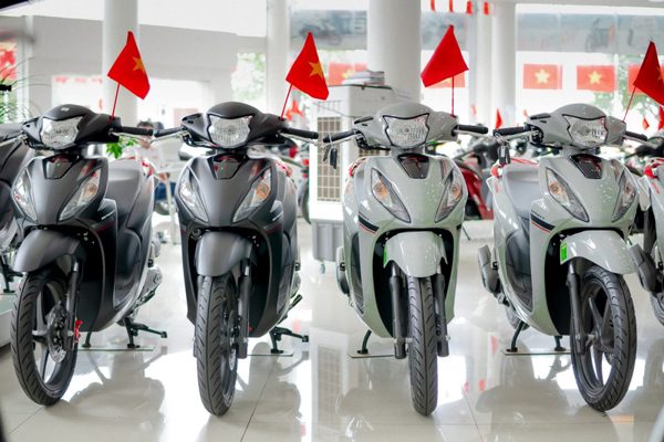 Tiêu thụ xe máy xăng tại Việt Nam tiếp tục tăng