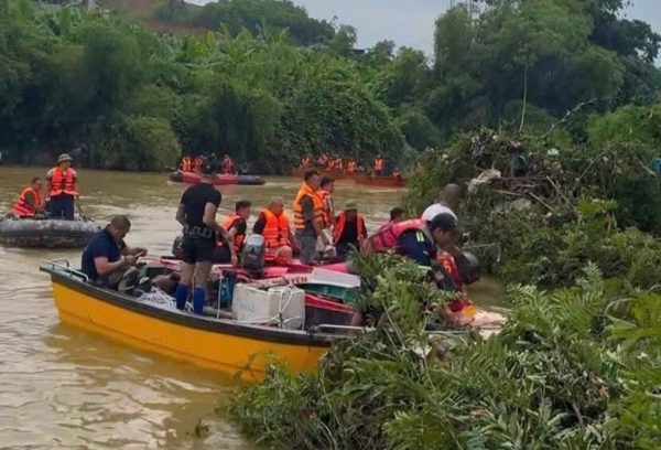 Tìm thấy 1 nạn nhân trong vụ lật thuyền làm 3 người mất tích ở Thái Nguyên