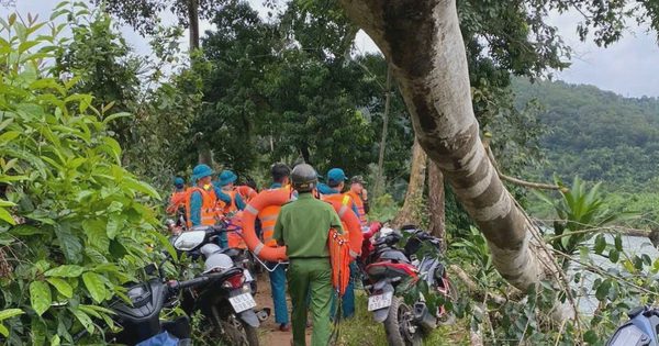Tìm thấy thi thể người đàn ông mất tích khi đi bắt cá trên sông Đạ Huoai