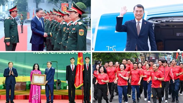 Tin nổi bật ngày 10/10: Tổng Bí thư, Chủ tịch nước Tô Lâm dự Lễ kỷ niệm 80 năm Ngày truyền thống lực lượng vũ trang Thủ đô; Phát động phong trào toàn dân tập luyện thể thao vì một Việt Nam khỏe mạnh