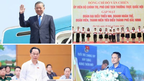 Tin nổi bật ngày 20/9: Tổng Bí thư, Chủ tịch nước Tô Lâm lên đường dự Phiên thảo luận cấp cao Đại hội đồng Liên hợp quốc khóa 81 tại Hoa Kỳ; Bộ Giáo dục và Đào tạo xác định tiếp tục giữ ổn định mô hình Kỳ thi tốt nghiệp trung học phổ thông
