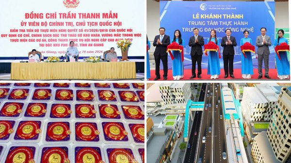 Tin nổi bật ngày 25/10: Chủ tịch Quốc hội kiểm tra tiến độ các công trình dự án phục vụ Hội nghị cấp cao APEC; Đẩy mạnh giải phóng mặt bằng, sớm khởi công 3 tuyến Metro