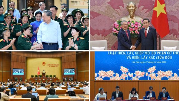 Tin nổi bật ngày 27/10: Tổng Bí thư, Chủ tịch nước Tô Lâm gặp mặt Đại đội nữ lái xe Trường Sơn