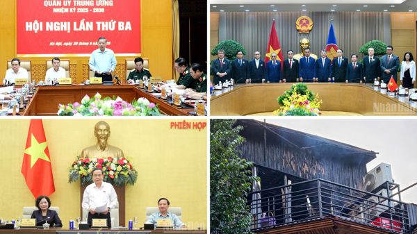 Tin nổi bật ngày 30/9: Tổng Bí thư, Chủ tịch nước Tô Lâm chủ trì Hội nghị Quân ủy Trung ương và dự Hội nghị Đảng ủy Công an Trung ương; Ủy ban Kiểm tra Trung ương thi hành kỷ luật tổ chức đảng và đảng viên