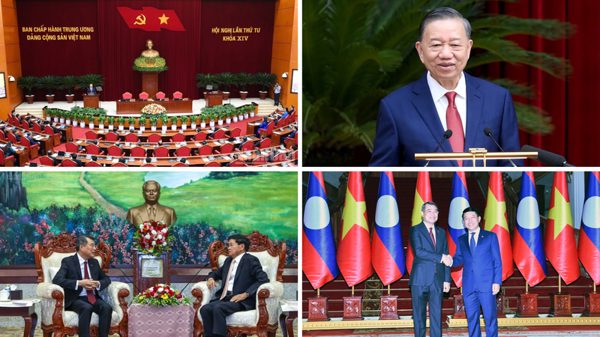 Tin nổi bật ngày 8/10: Bế mạc Hội nghị lần thứ tư Ban Chấp hành Trung ương Đảng khóa XIV; Thủ tướng Lê Minh Hưng tới thủ đô Vientiane bắt đầu chuyến thăm chính thức Lào