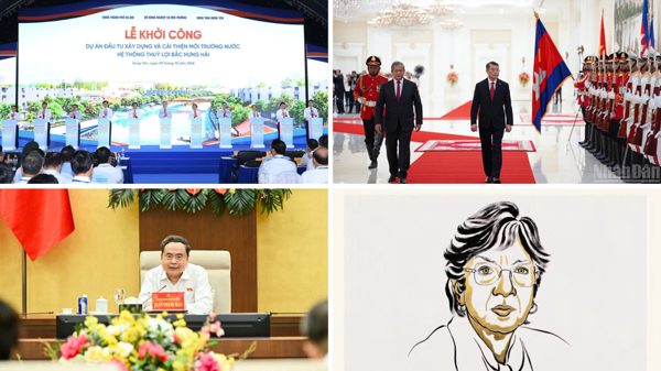 Tin nổi bật ngày 9/10: Cải thiện môi trường nước hệ thống thủy lợi Bắc Hưng Hải; Thủ tướng bắt đầu chuyến thăm chính thức Campuchia