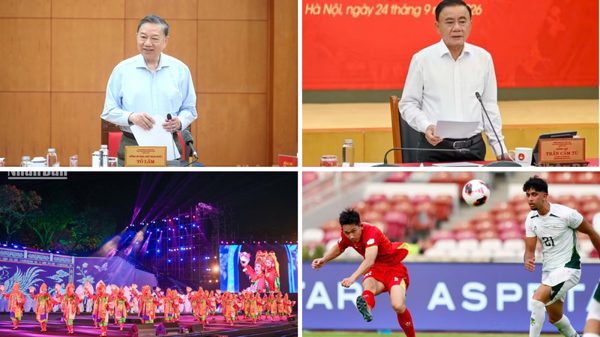 Tin tức nổi bật ngày 2/10: Sức khỏe, thể lực của người dân là một bộ phận quan trọng của sức mạnh quốc gia; Quyết định phương án nghỉ Ngày Văn hóa Việt Nam, Tết Âm lịch và Quốc khánh năm 2027