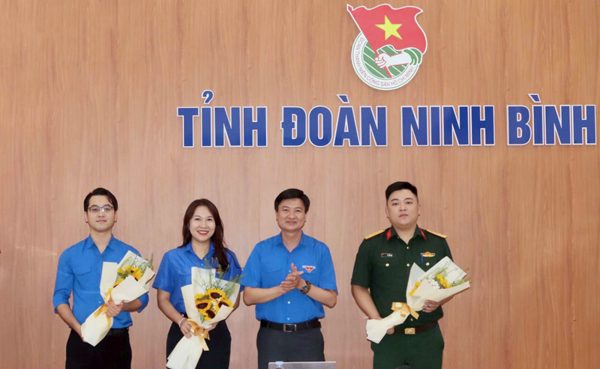 Tỉnh Đoàn Ninh Bình kiện toàn nhân sự và công bố quyết định công tác cán bộ