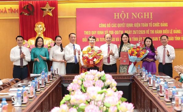 Tỉnh ủy Hà Tĩnh thành lập hai Đảng bộ trực thuộc