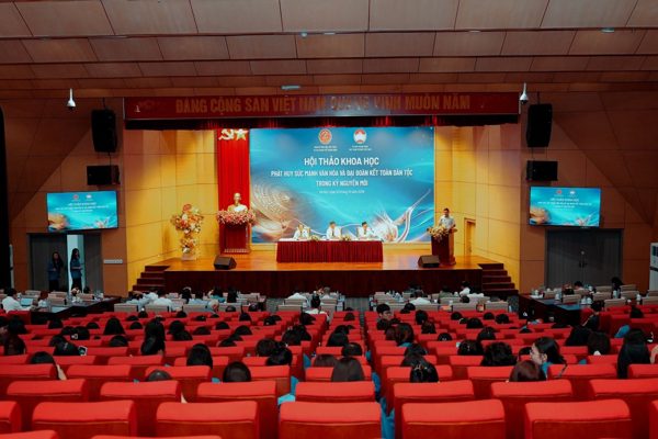 TKV dự Hội thảo khoa học “Văn hóa và đại đoàn kết dân tộc trong kỷ nguyên mới”