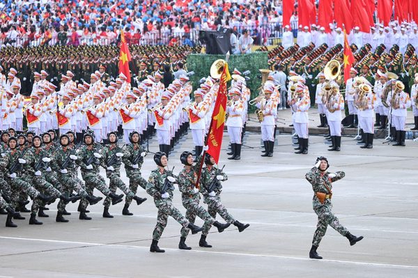 Tổ chức diễu binh, diễu hành kỷ niệm 100 năm thành lập Đảng
