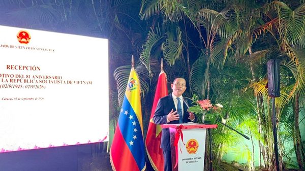 Tổ chức trọng thể Lễ kỷ niệm 81 năm Quốc khánh Việt Nam tại Venezuela