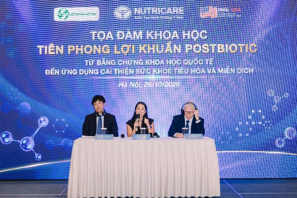 Tọa đàm khoa học về lợi khuẩn Postbiotic, từ bằng chứng khoa học đến cải thiện sức khỏe tiêu hóa và miễn dịch