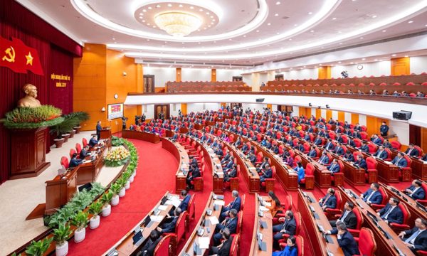 Toàn cảnh Khai mạc Hội nghị lần thứ tư Ban Chấp hành Trung ương Đảng khoá XIV